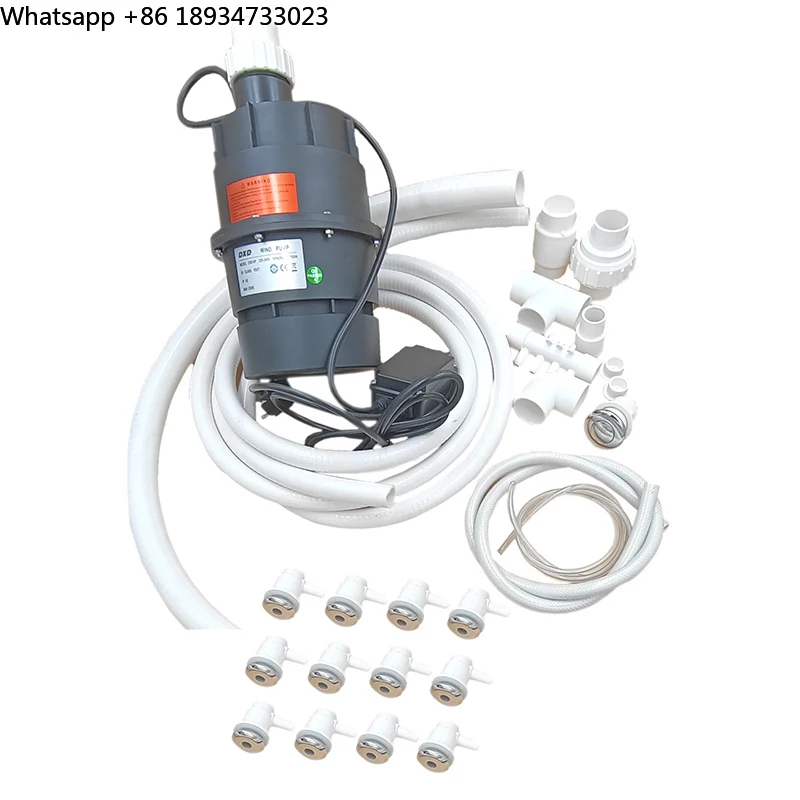2024 New Hot Tub Bubble System Bathtub Whirlpool Air Massage Jet Kit Hot Tub Bubble System