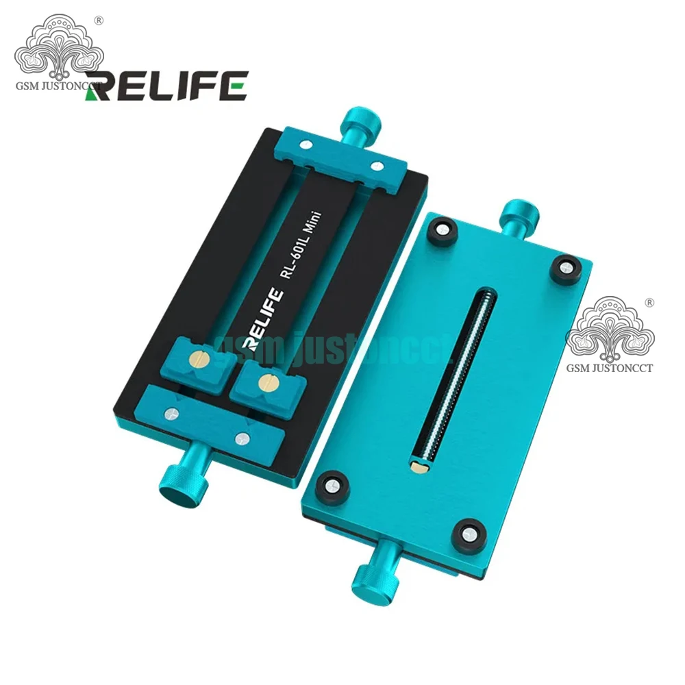 RELIFE RL-601L Mini 360° Rotating Buckle Type Fixture for Mobile Phone Repair Two-way Precise Clamping Maintenance Holder