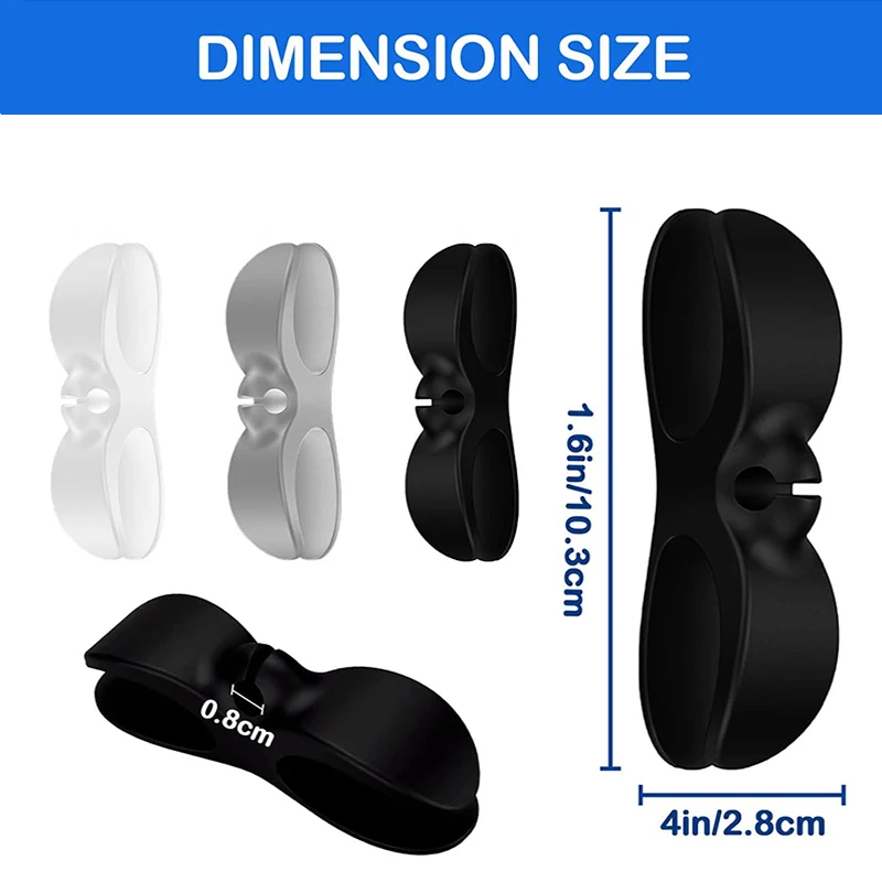 Cable Winders Self-Adhesive Cord Wrapper Organizer Clips Cable Holder For Kitchen Appliances Mixer Rice Cooker Air Fryer