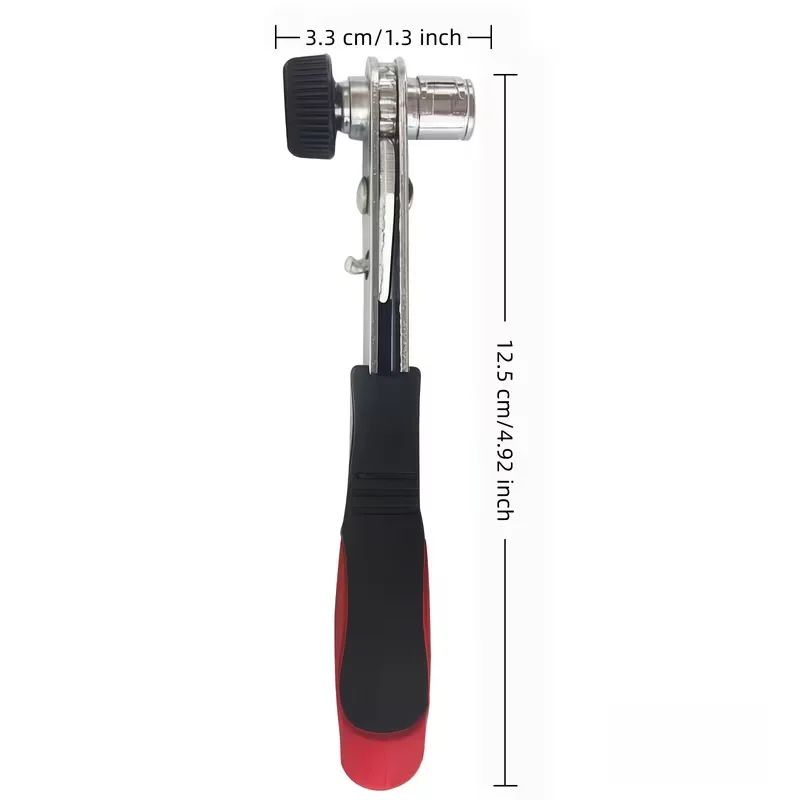 1pc Mini Dual-Direction Ratchet Wrench，Tight Spaces & Home Repairs Sturdy Build, Professional Repair