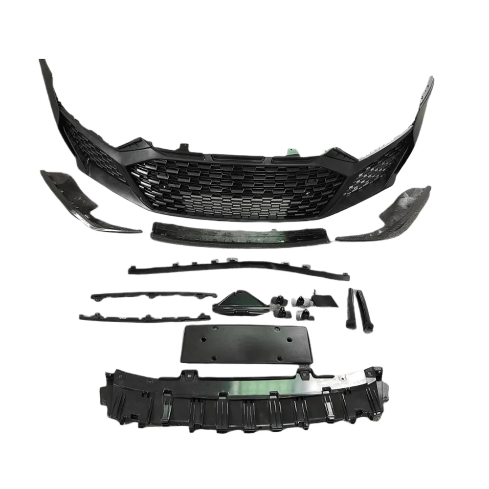 

16-18 Modification 22 Carbon Fiber Front Bumper Assembly Body Kit for R8PP New Condition