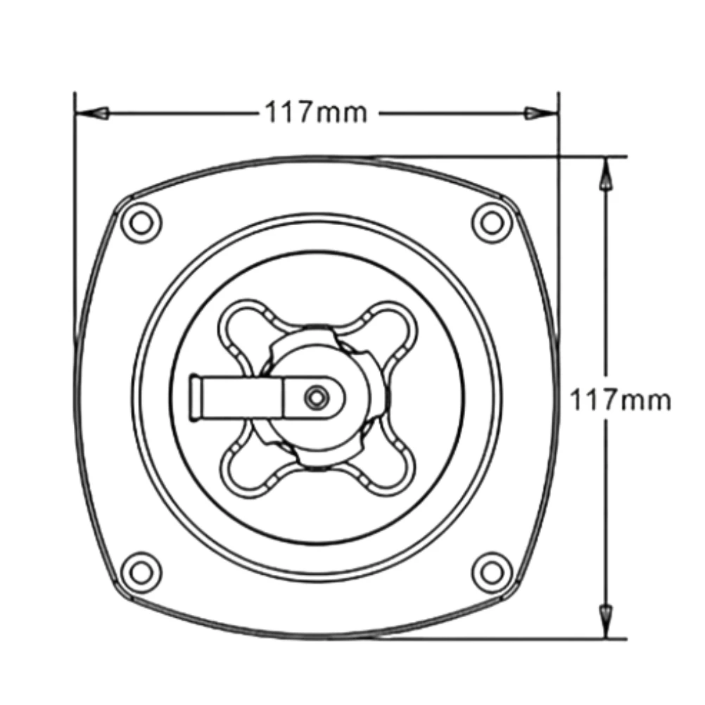 Mains Water Inlet With Pressure Regulator Filler Entry Wall-mounted Built-in Check Valve White For Caravan RV Boat