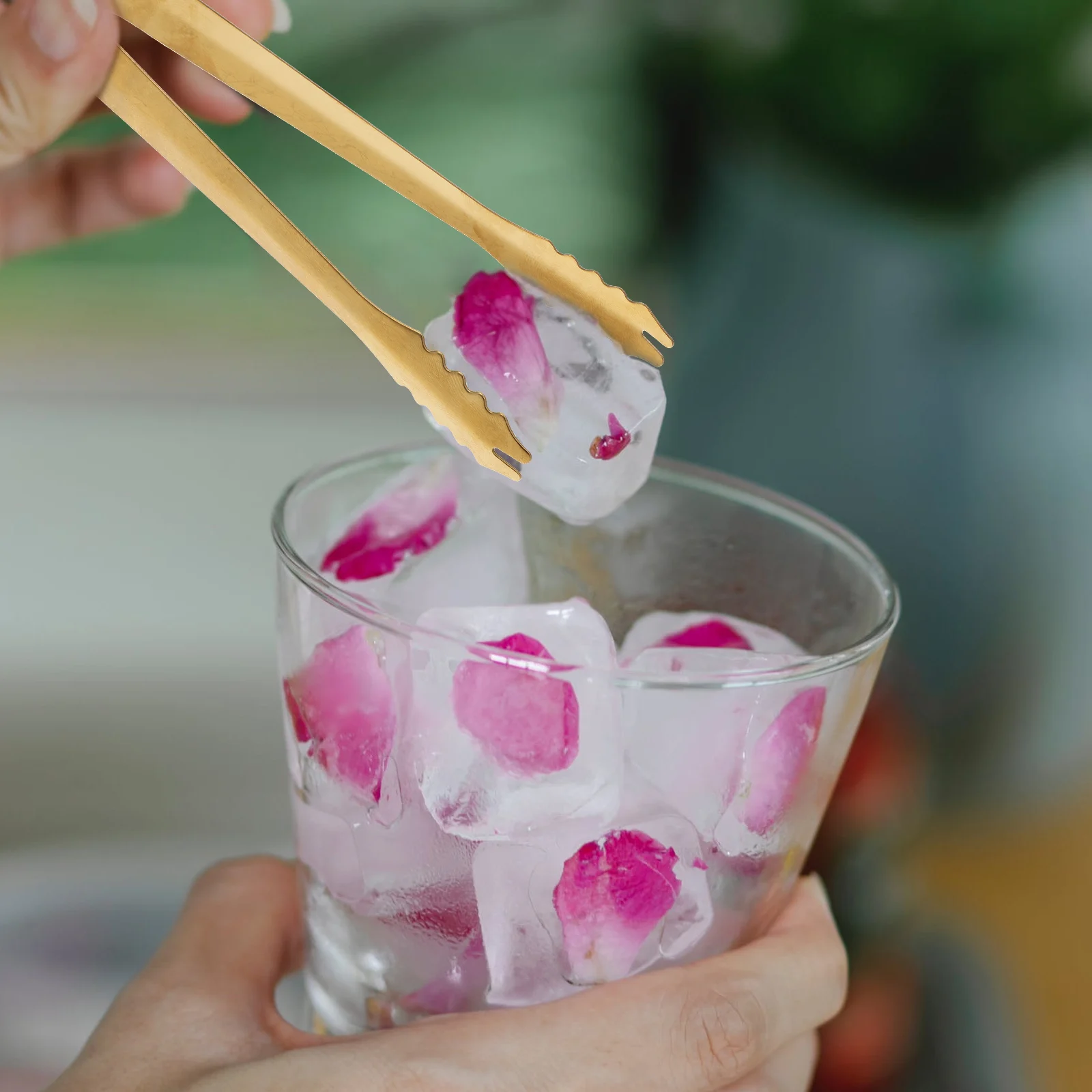 

Лопатка для льда, щипцы, совки из нержавеющей стали, матовое золото 304, еда, кубик льда, совок для муки, кухонный инструмент для барбекю, вечеринки