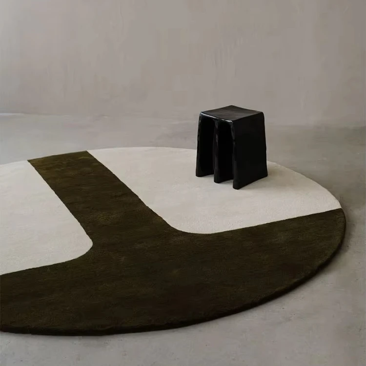 Simple Plain Color Luxury Bedside Blanket For Living Room Sofa Coffee Table Cloakroom Bedroom