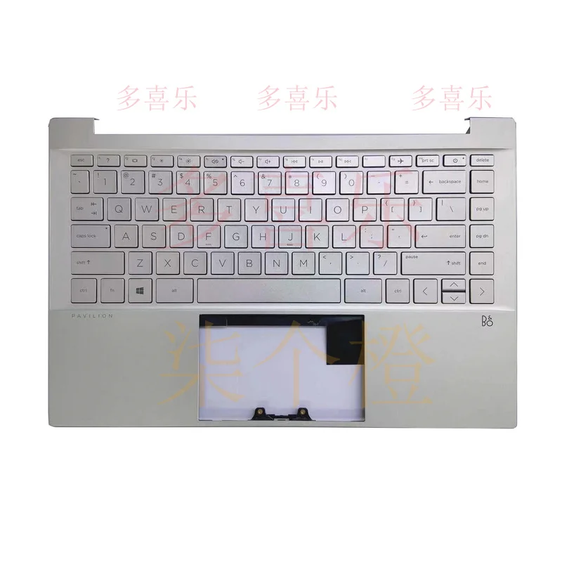 ZMZM HP 파빌리온 14-DV TPN-Q244 팜레스트(미국형 백라이트 키보드 베젤 포함) M16651-001 신제품