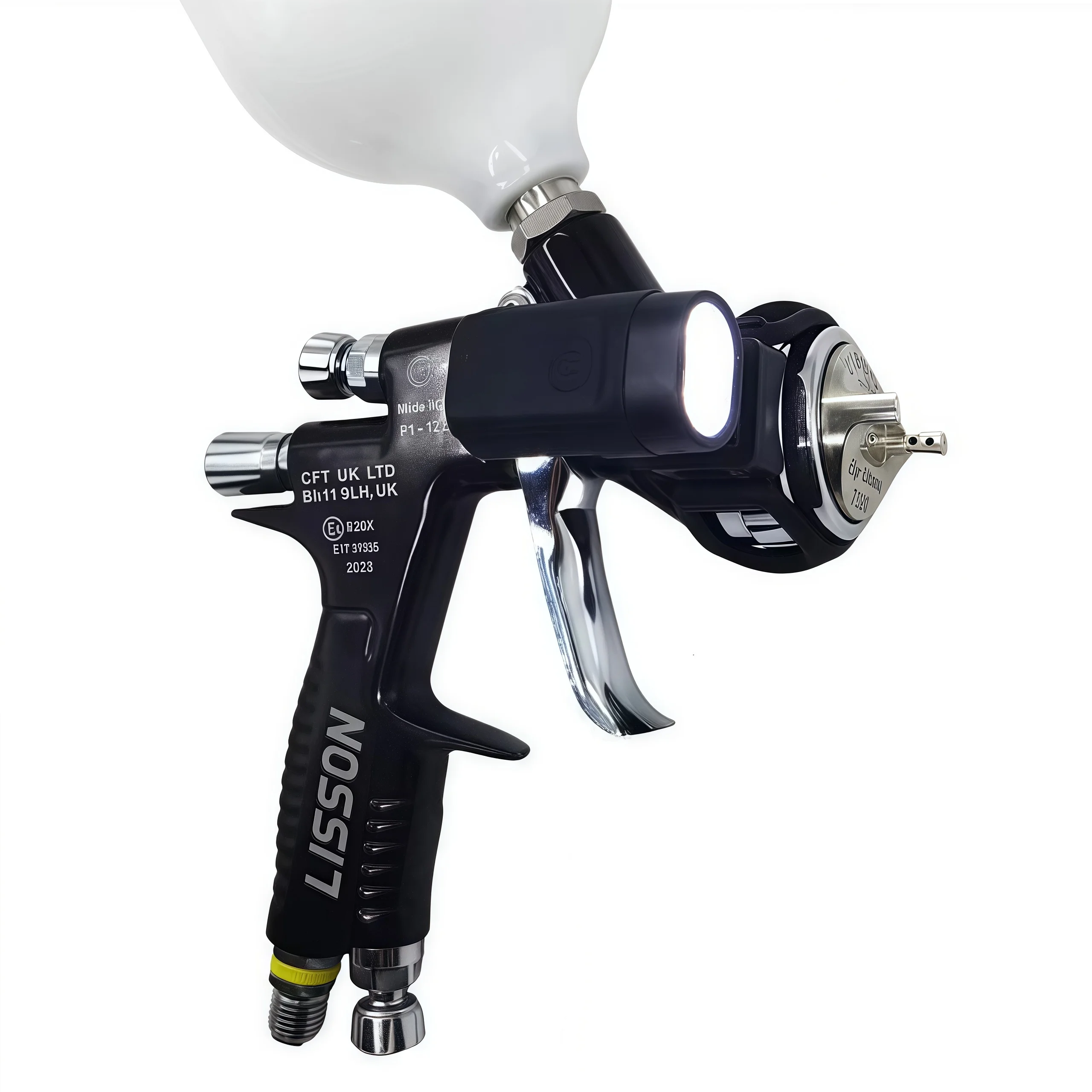 Upgrade Universal Spray Gun Light with 2 Straps Airbrush Paint Fill Light Adjustable Lighting Power Brightness Painting Tool Acc
