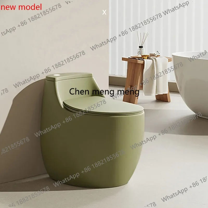 A178French retro, ordinary toilet for home use, silent large diameter, toilet