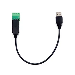 31cm/12in USB to RS485 RS-485 Serial Port Device Converter Adapter Extension Cable E8BE