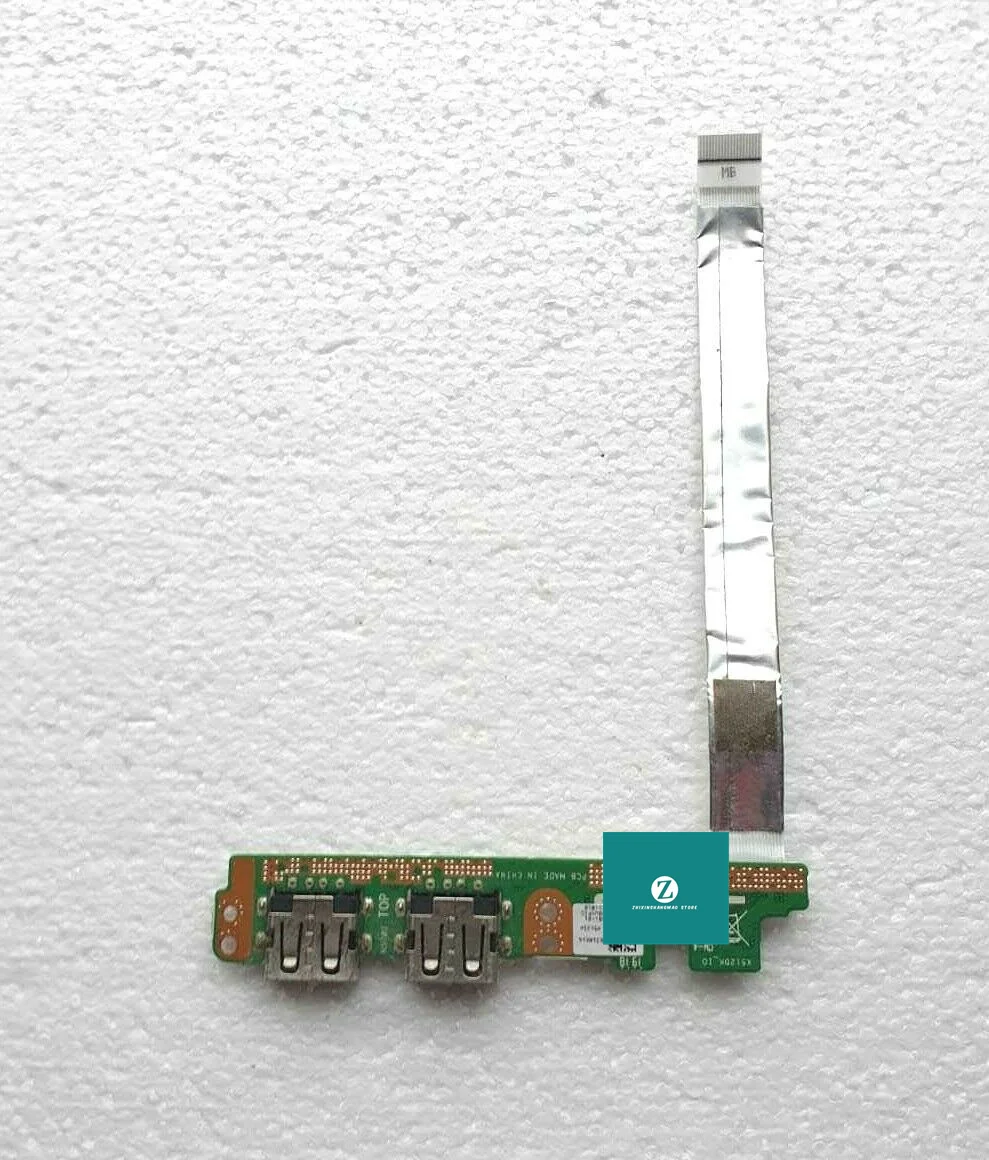 FOR Asus Vivobook 15 X512 X512D Dual USB LED Port Board 69N180D10B01-01