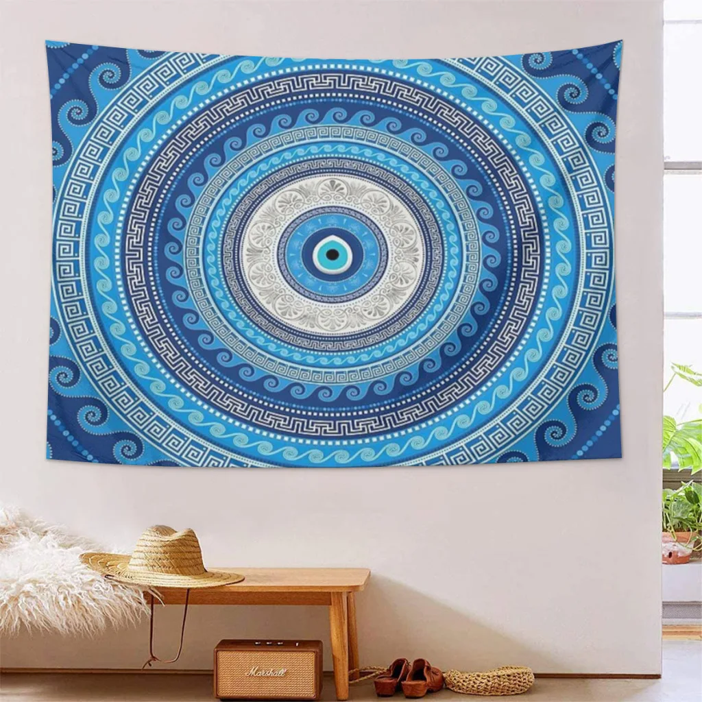 

Greek Mati Mataki - Matiasma Evil Eye ornament #2 Tapestry Home And Decoration Wall Art Tapestries Room Decors