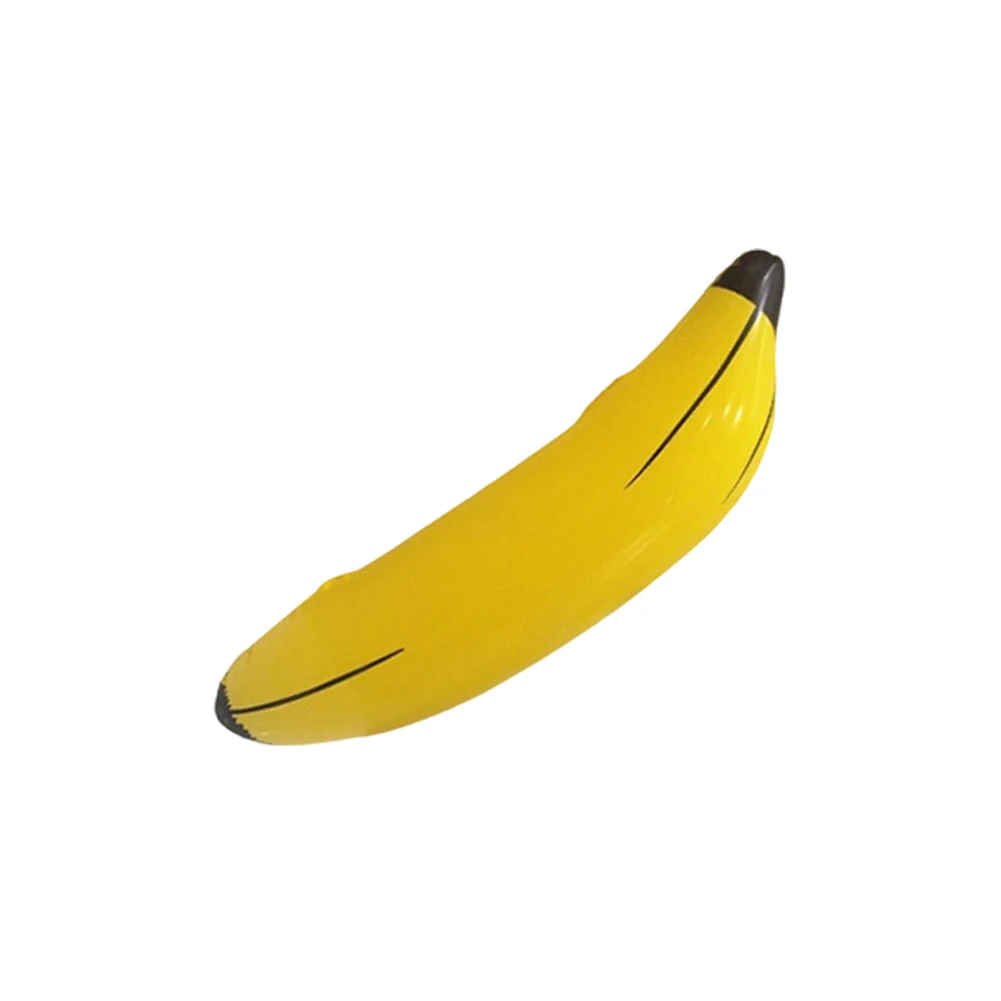 Banana gonfiabile Giocattolo di banana finta Puntelli di frutta di banana a tenuta stagna PVC per decorazioni per feste di fidanzamento per addio al nubilato