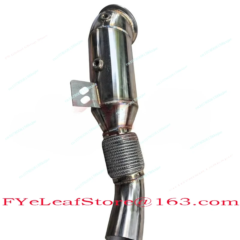 Downspout Exhaust B58 BWM F30 M340i M440i M540i M740i M140i M240i Stainless Steel 4.5 