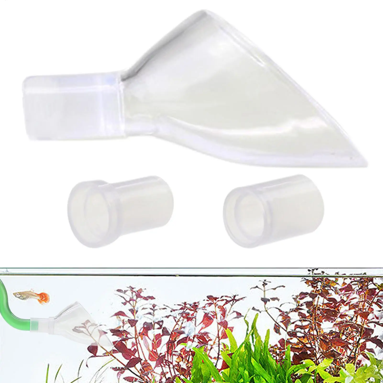 Clear Acrylic Pipe Aquarium Inflow Outflow Pipe For Aquarium Fish Tank Outflow Fresh water Filter Equipment Water Pipe For Park