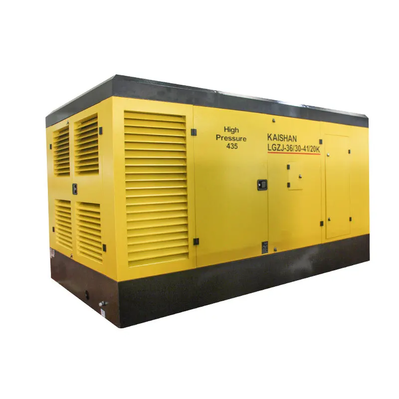 Wholesale ZJ-36/30-41/20K Two Compression Stage  Powered Screw Air Compressor For Water Well Drilling Rig