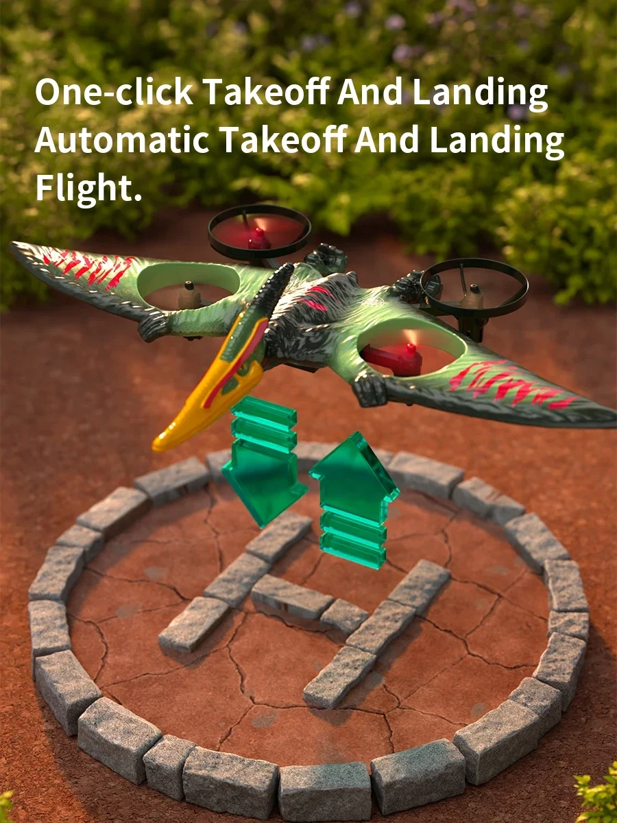 Remote Control Aircraft EPP Foam Glide Airplane Simulated Pterosaur Kids Flying Toy RC Drone Dinosaur Fixed Wing Plane Boy Gifts