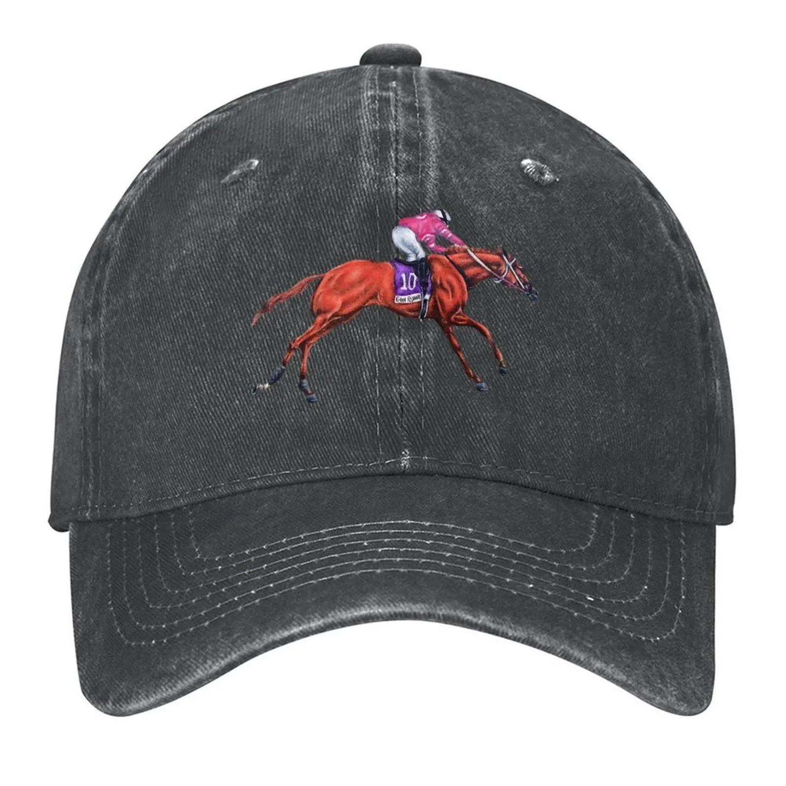 

Gun Runner racehorse Baseball Cap Thermal Visor tactical cap Hat Beach Hip Hop Women's Beach Visor Men's