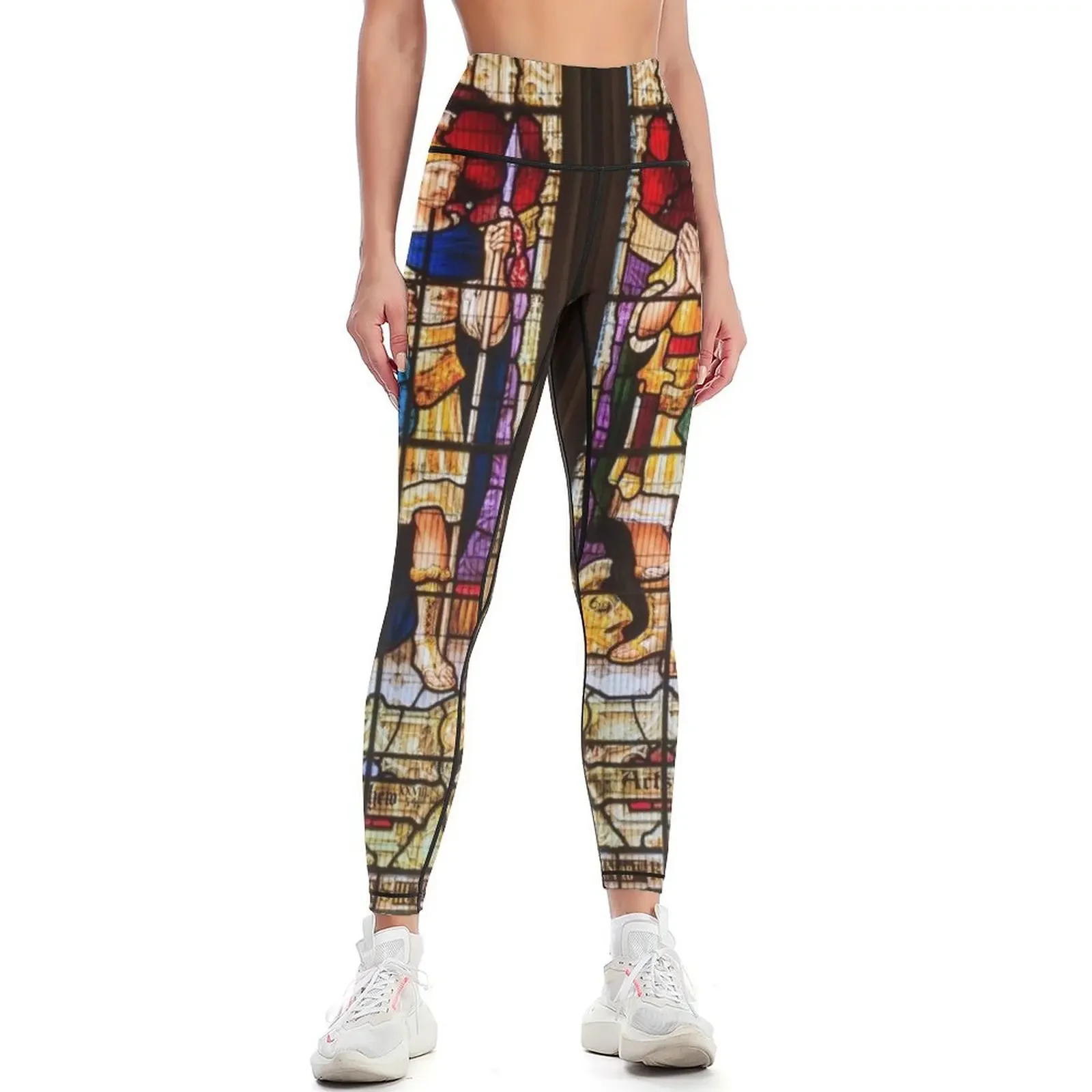 Stained Glass Window Leggings sports for legging gym Womens Leggings