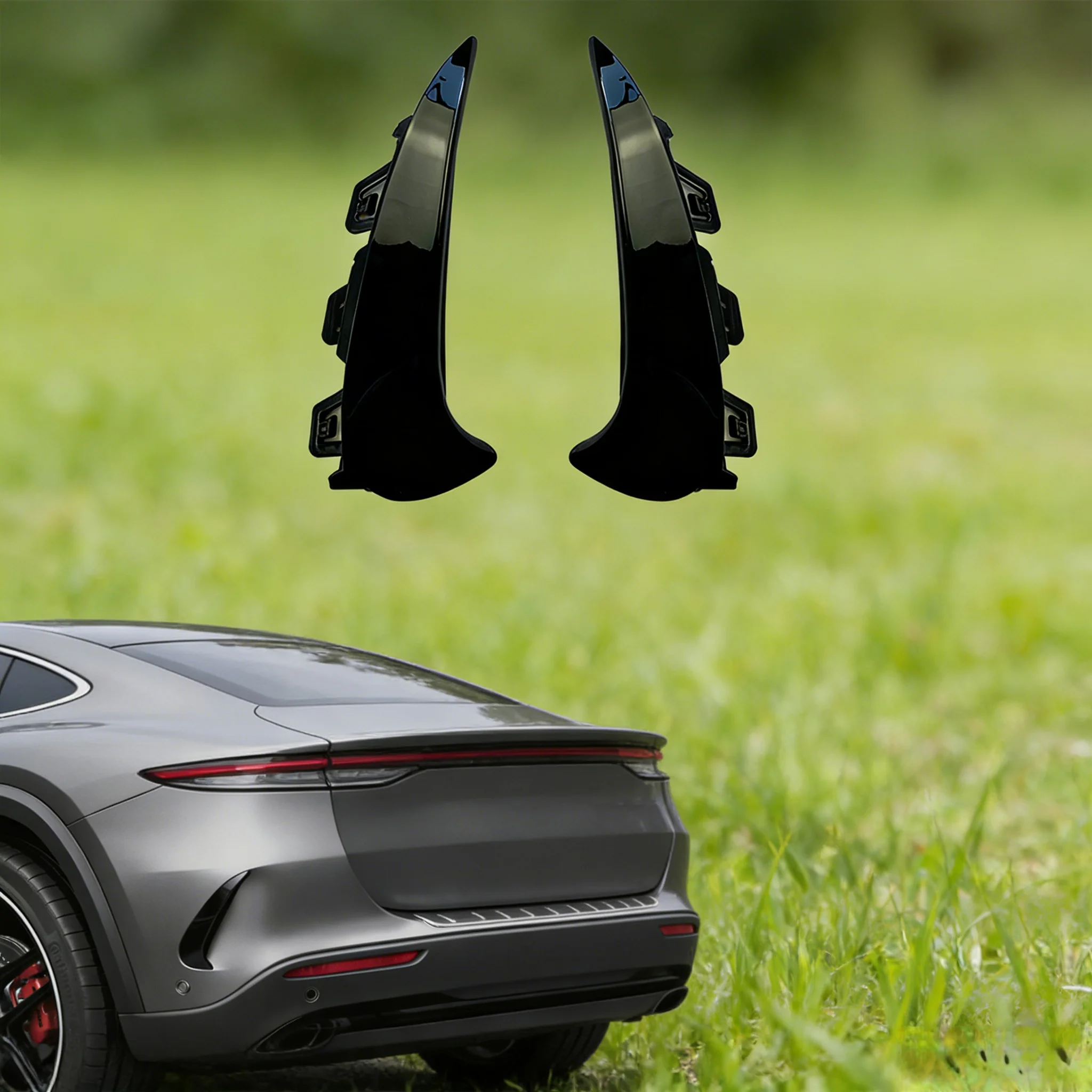 

Rear Bumper Splitter Spoiler Air Vent Cover Spoiler For Mercedes-Benz H247 GLA200 GLA220 GLA250 GLA35 AMG Line 2020-2023 Tuning