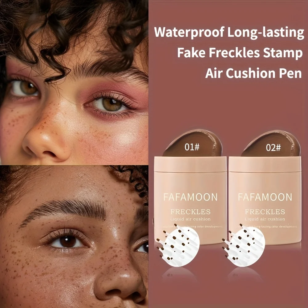 ナチュラルでリアルなソフトブラウンナチュラルヌードメイクアップそばかすペン、スポット除去用、防水ドットフェイスボディペイントペン
