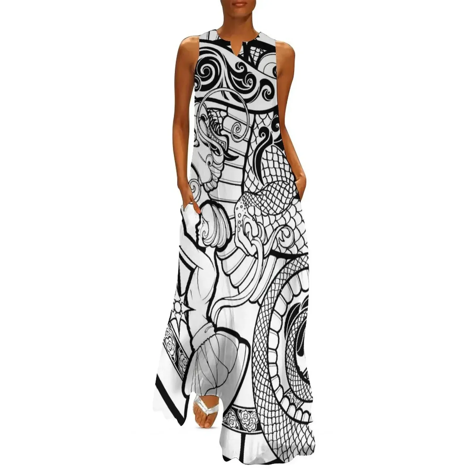 

The Girl with the Dragon Kite Long Dress Prom gown summer dress korean women dresses women summer 2025 Dress