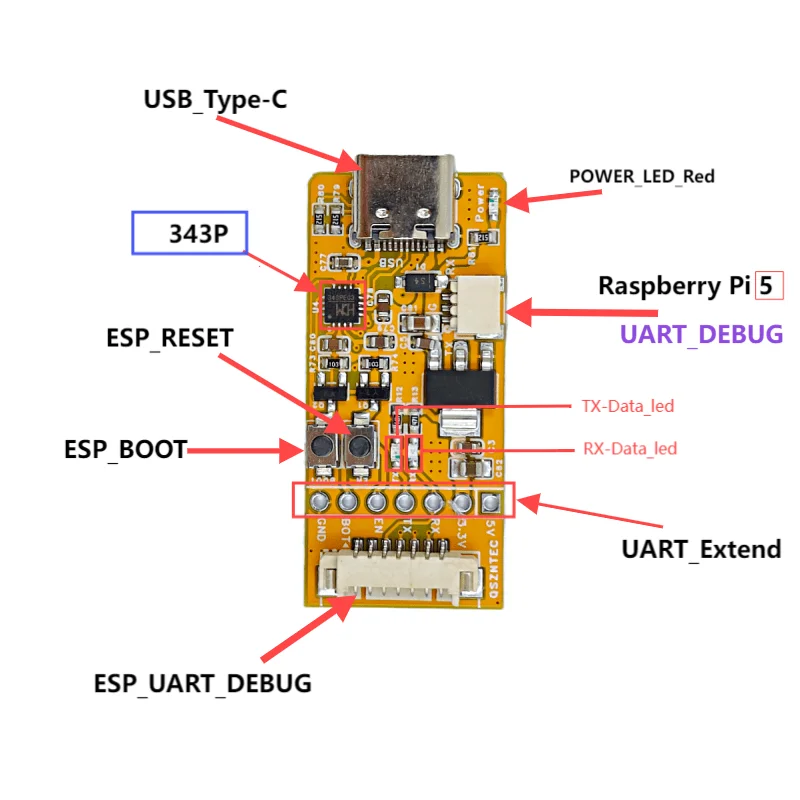 ESP32 Automatic Downloader ESP8266 Burner USB to Serial Port Burning Module USB to TTL Debugger ESPDB-B