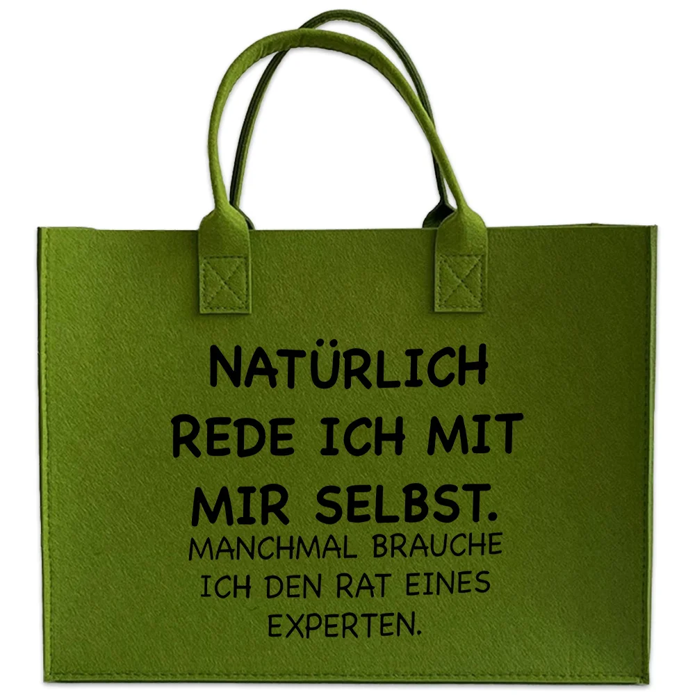 

Fashion Large Capacity Women's Felt Handbag, Tote Bag Messenger Bag Shoulder Bag - Commuter Crossbody Bag Shopping storage bag