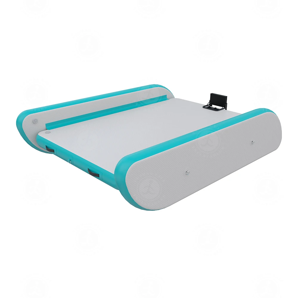 

Free Assembly Portable Inflatable Dock Floating Platform Inflatable Swim Deck 4-5 Person Inflatable Yacht Dock for Water Play