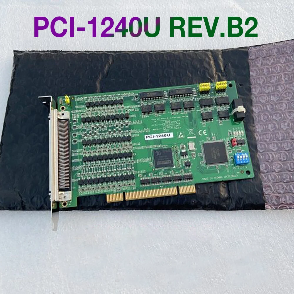 4 axis PCI Step/pulse Servo Motor Motion Control Card For Advantech PCI-1240U REV.B2