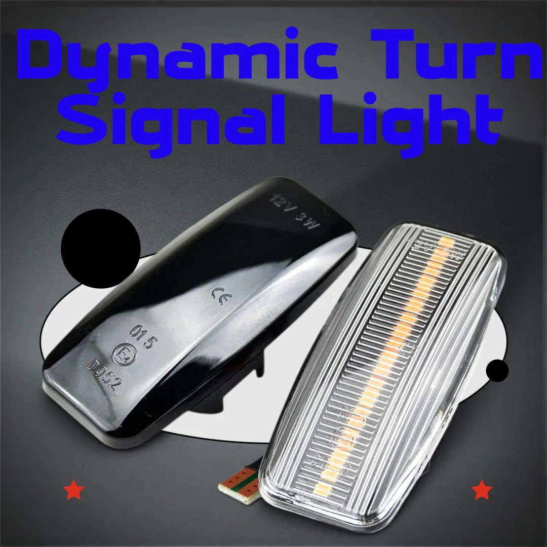 Dynamic Side Turn Signal Indicator Fit For Nissan Bluebird Sunny 2003-2006 Side Marker Lights