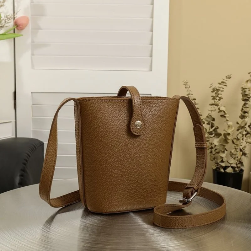 

Sophisticated Leather Attache Case For Women Professional Document Bag With Combination Lock And Protective Brass Corners