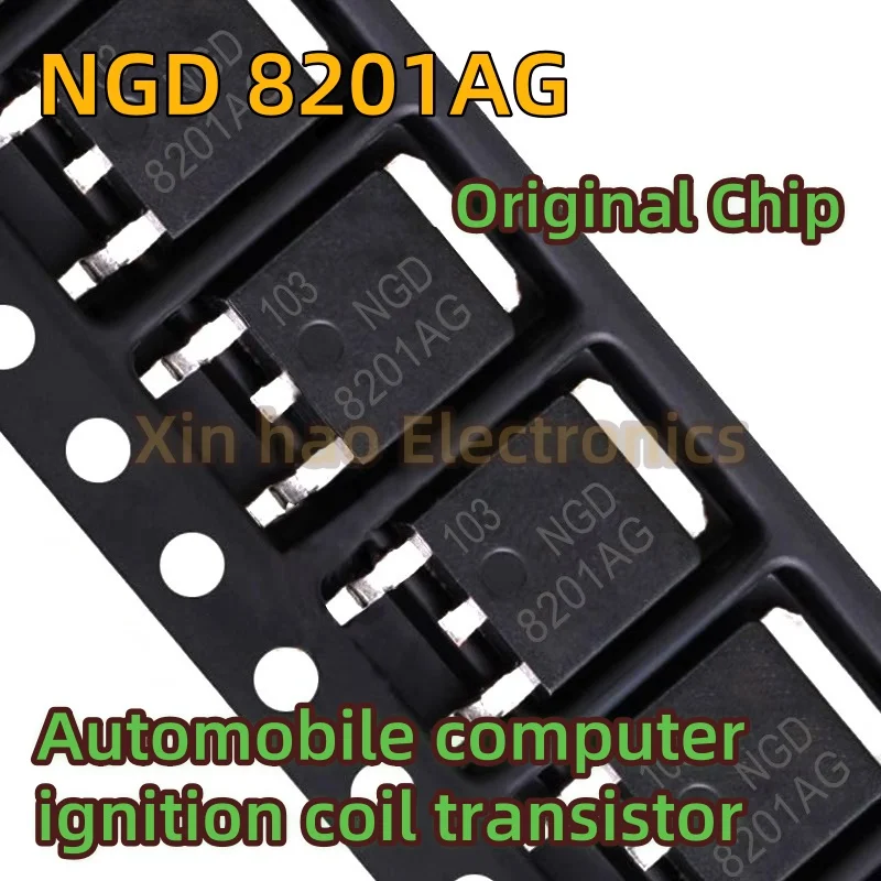 5PCS original 8201AG NGD8201AG 8201TO-252 Automotive ignition coil transistor Ignition Coil Driver Triode Chip for Various Car