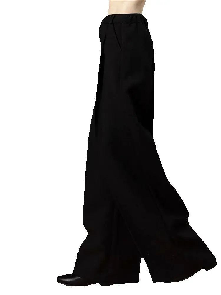 Nouveau pantalon de poupée BJD CD deuxième génération grand quart pantalon 68 73 75 77 oncle fort traînant le sol pantalon à jambes larges en Stock