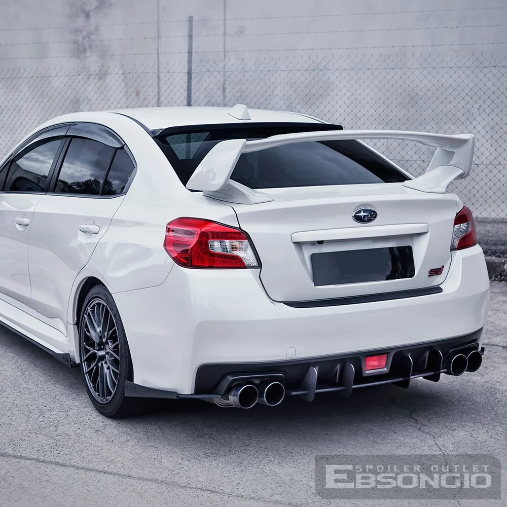 For Subaru WRX STI Spoiler 2015 2016 2017 2018 2019 2020 2021 Car Accessories ABS Rear Roof Spoiler Wing Trunk Lip Boot Cover