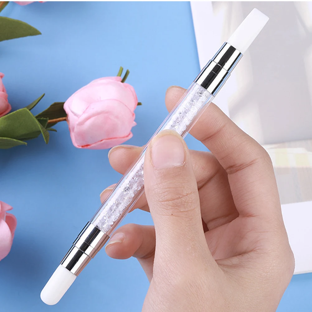 

3Pcs MultiPurpose Nail Art Pen With Soft And Hard Heads For Sculpting Drawing And Carving Decorations