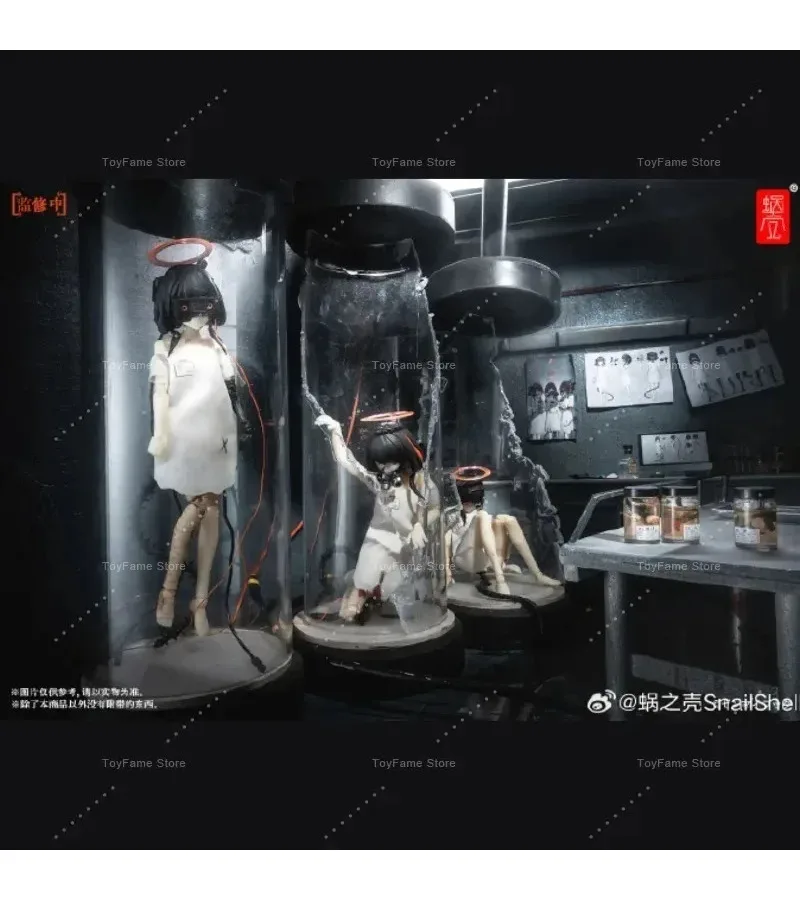 In Stock Snail Shell Female Soldier Triceratops 1/12 Scale Three Wise Monkeys Animation Beauty Finished Complete Set 6-inch Doll