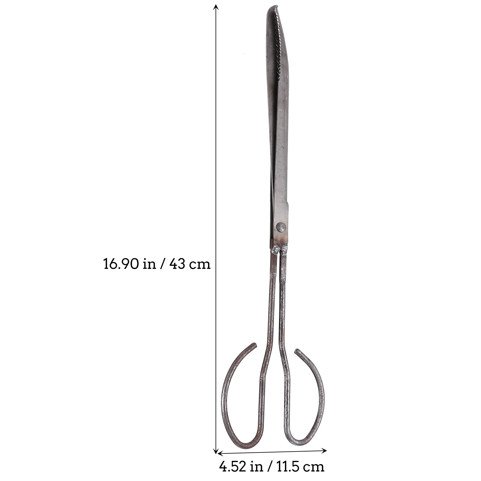 

1Pcs Yellow Eel Clamp Large Opening Serrated Design Loach Tong Crab Clamp Multipurpose Garbage Picker Outdoor Camping