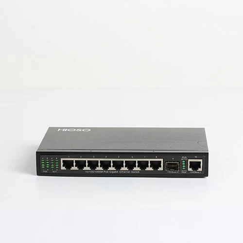 Ethernet Switch DC48V 200W 8 port 10/100/1000M IEEE802.3af For IP Camera PoE Extender Repeater 12/24/48 ports Poe switch