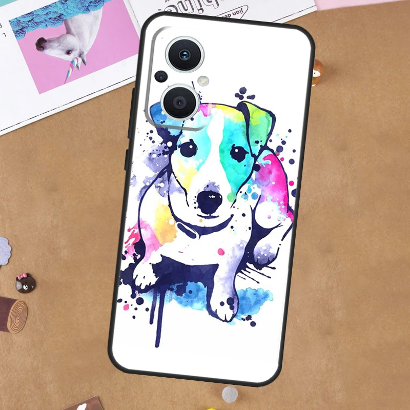 Jack Russell Terrier Case For OPPO Find X3 X2 Lite Neo X6 X5 Pro Reno 3 4 5 6 7 8 Lite 8T 2Z 5Z 4Z Phone Cover