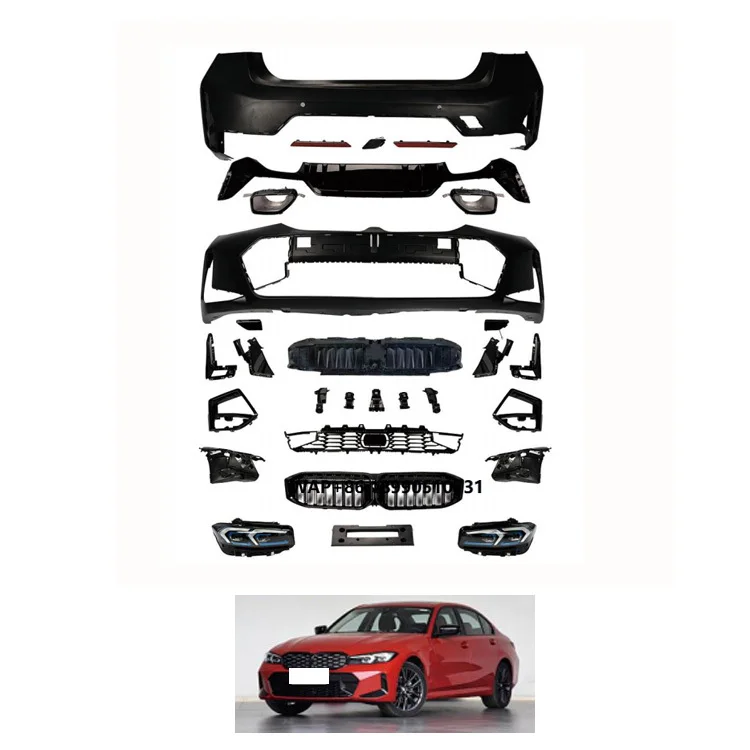 

Factory Sales Front Bumper with Grill Headlight Body Kit for 3 Series G20 G28 Modified MT Car Bumper 2020-2022