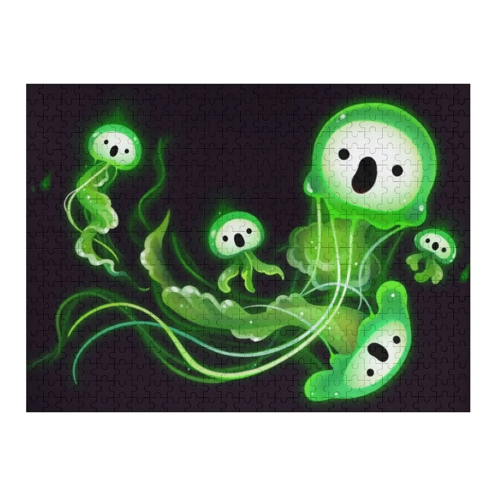 

Ghost Jellyfish Jigsaw Puzzle Customized Gifts For Kids Photo Puzzle