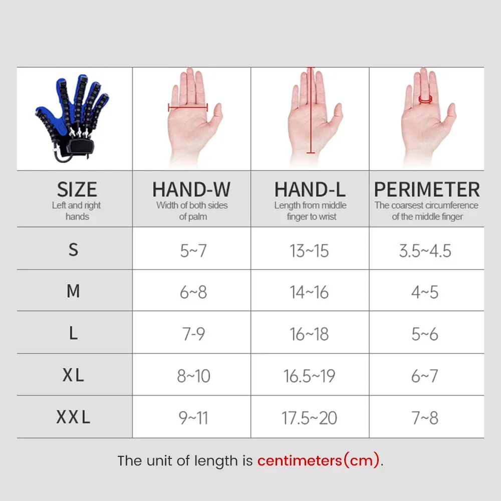 Hand Rehabilitation Glove Hand stroke glove Rehabilitation Device for Hemiplegia Cerebral Infarction exerciser Finger exerciser