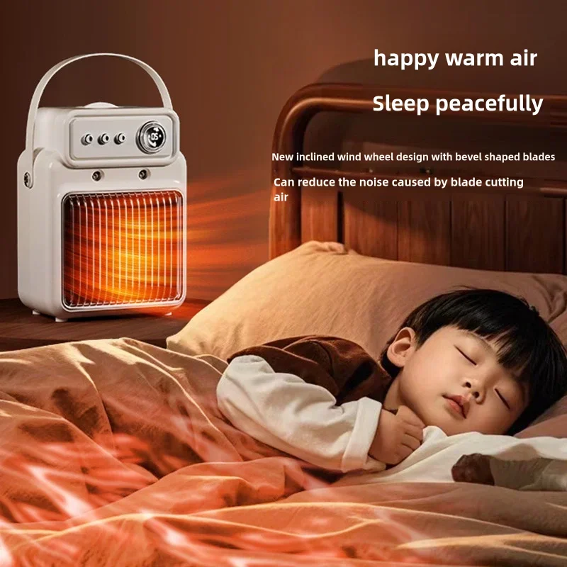 Maist الساخن بيع سخان مروحة محمول 220 فولت 1200 واط PTC المنزل غرفة كهربائية مروحة ومدفأة مروحة التهوية Rv الحرارة