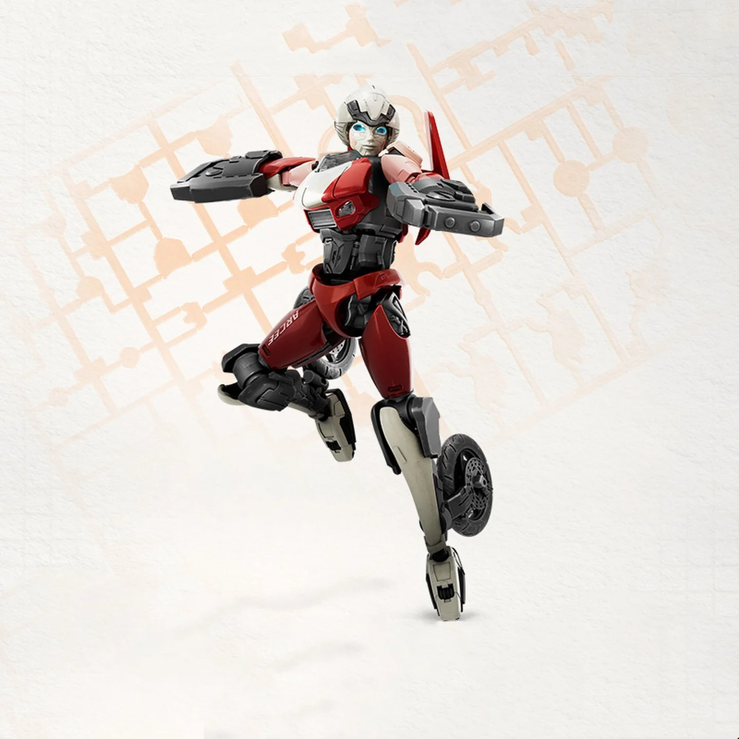 Blokees Transformers Arcee Action Figure Beyond Version Movie 7 Building Block Model Collectible Toy For Adult Collectors view 2