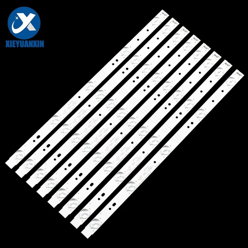 5SET/40PCS 405mm 43'' LED Backlight TV Repair Parts Hisense 43inch 405mm 5led 3V 2W SAMSUNG 2013CHI430 3228N1 05 TV Accessories