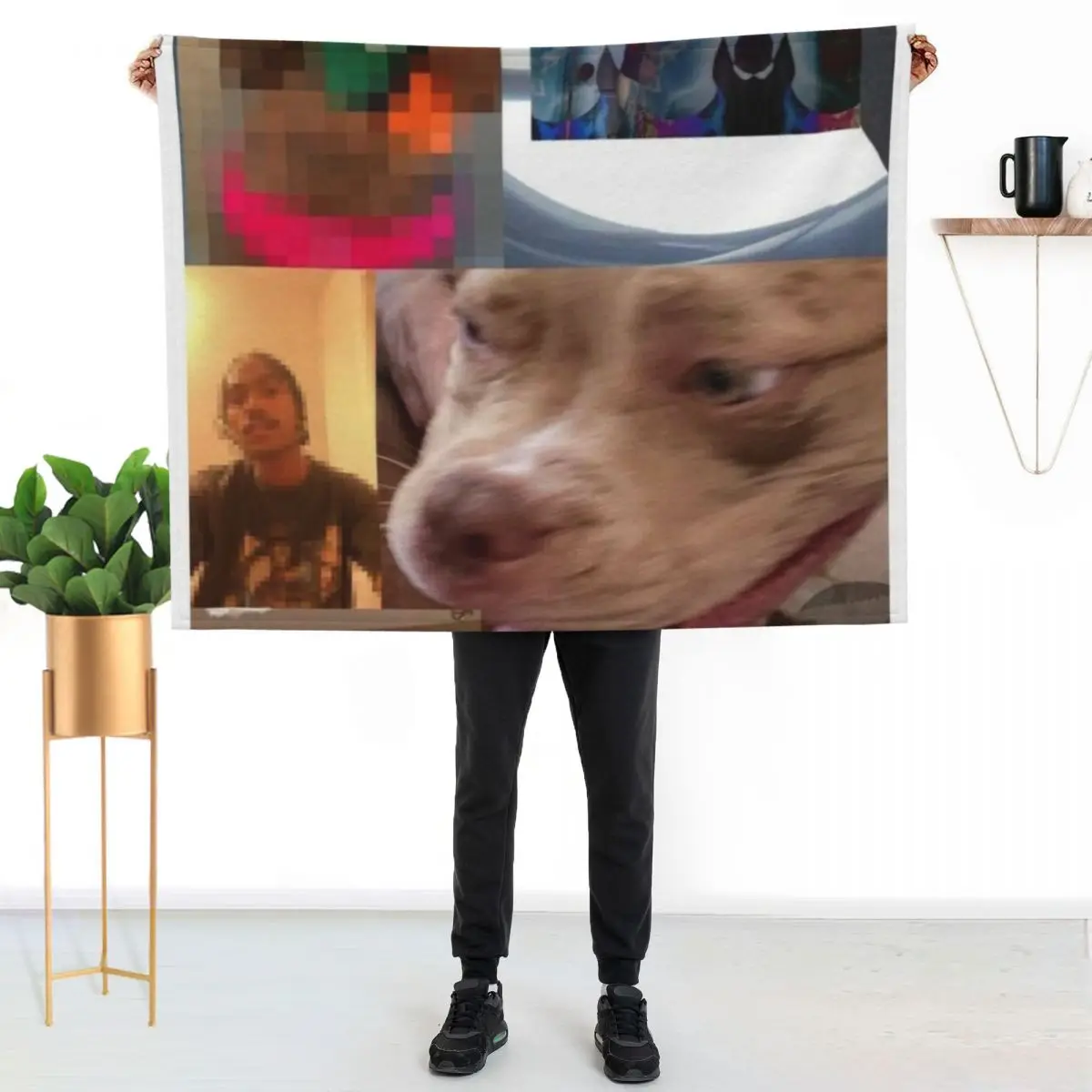 The Lo-Fis- Steve Lacy Album Throw Blanket Extra Large Throw Sofa christmas gifts halloween Luxury St Luxury Designer Blankets