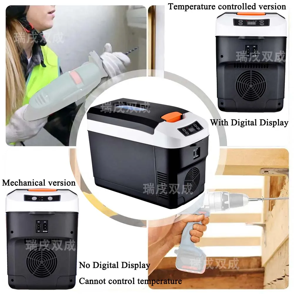 Power Tool Accessories 12V Car 220V Home Hot and Cold Dual-use Mini Fridge Refrigerator Warm Box Incubator Temperature Control