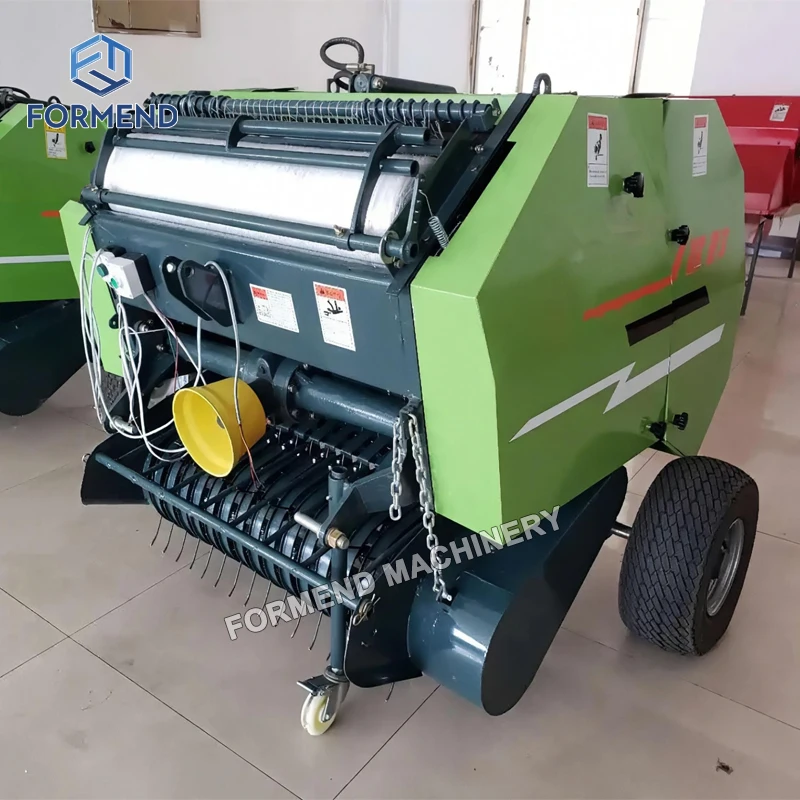 Baler Size 50*70cm 60*70cm 62*95cm Mini Round Pine Straw Large Silage Machine Grass Baler Compactor
