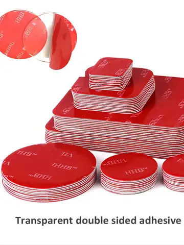 Transparent Acrylic Double-Sided Adhesive Tape Strong Adhesive Patch Waterproof No Trace High Temperature Resistance