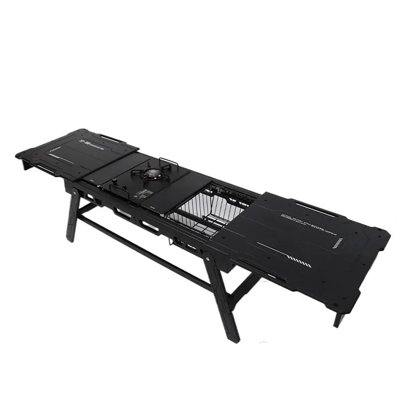 

Outdoor folding IGT table portable camping tactical table multi-functional combination module unit camping kitchen