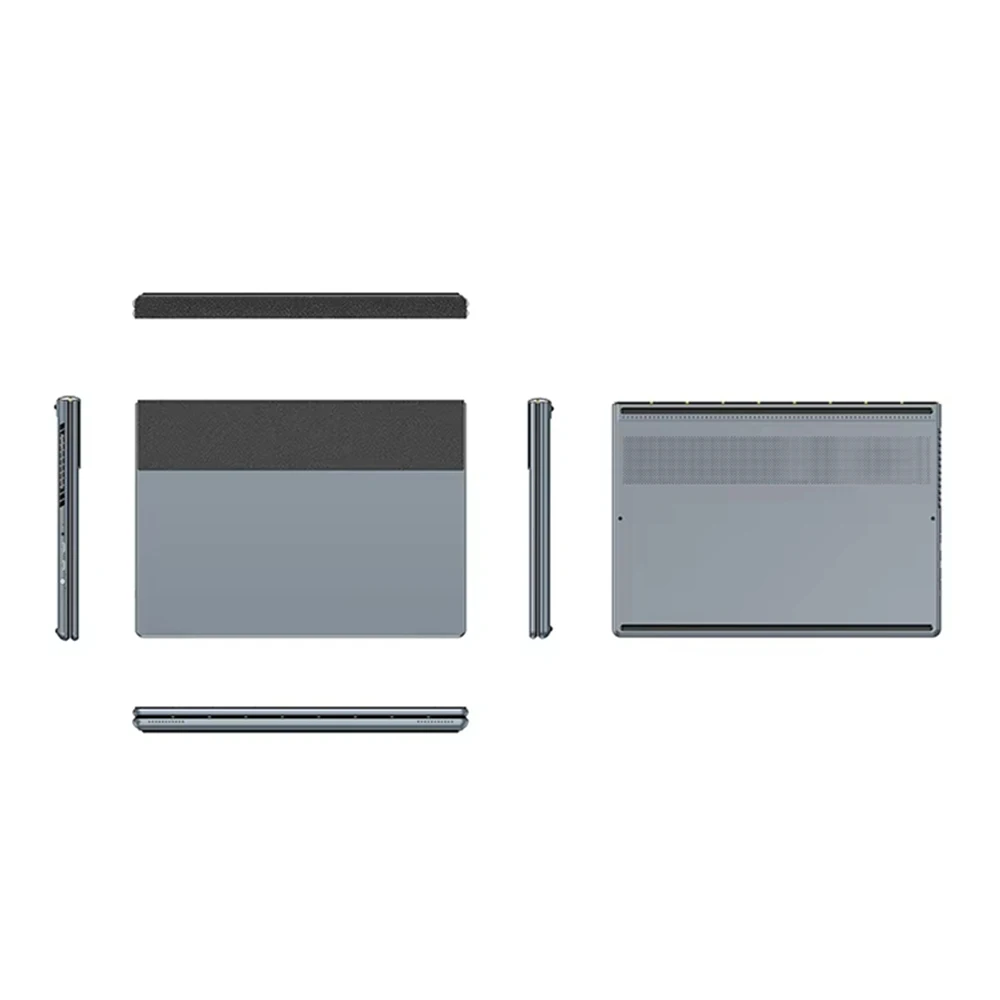 10.9*2 Inch Touch Screen Laptop Dual Screen Notebook Intel i3 1215U N100 WIFI6 2 in 1 Laptop Tablet Portable Business Computer